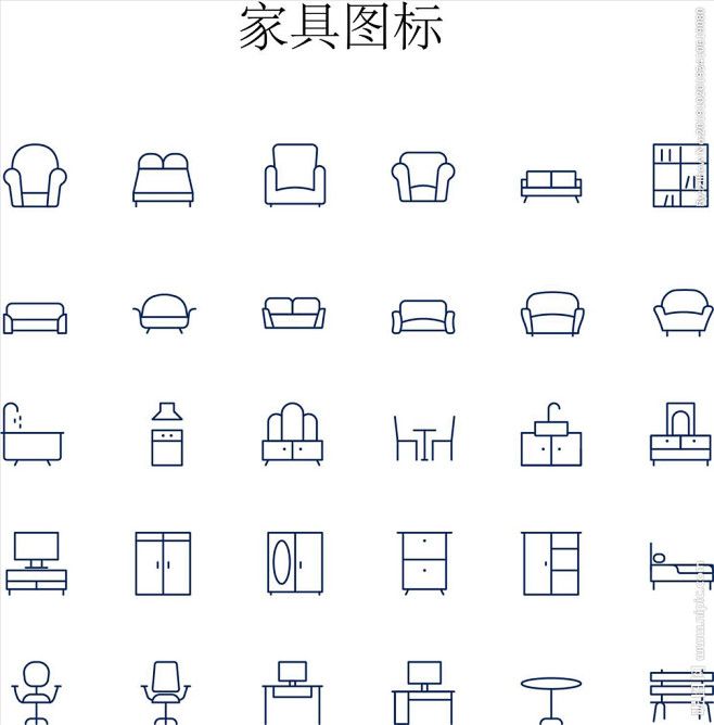 凝固在符号里的生活诗篇——家具图标的审美与记忆